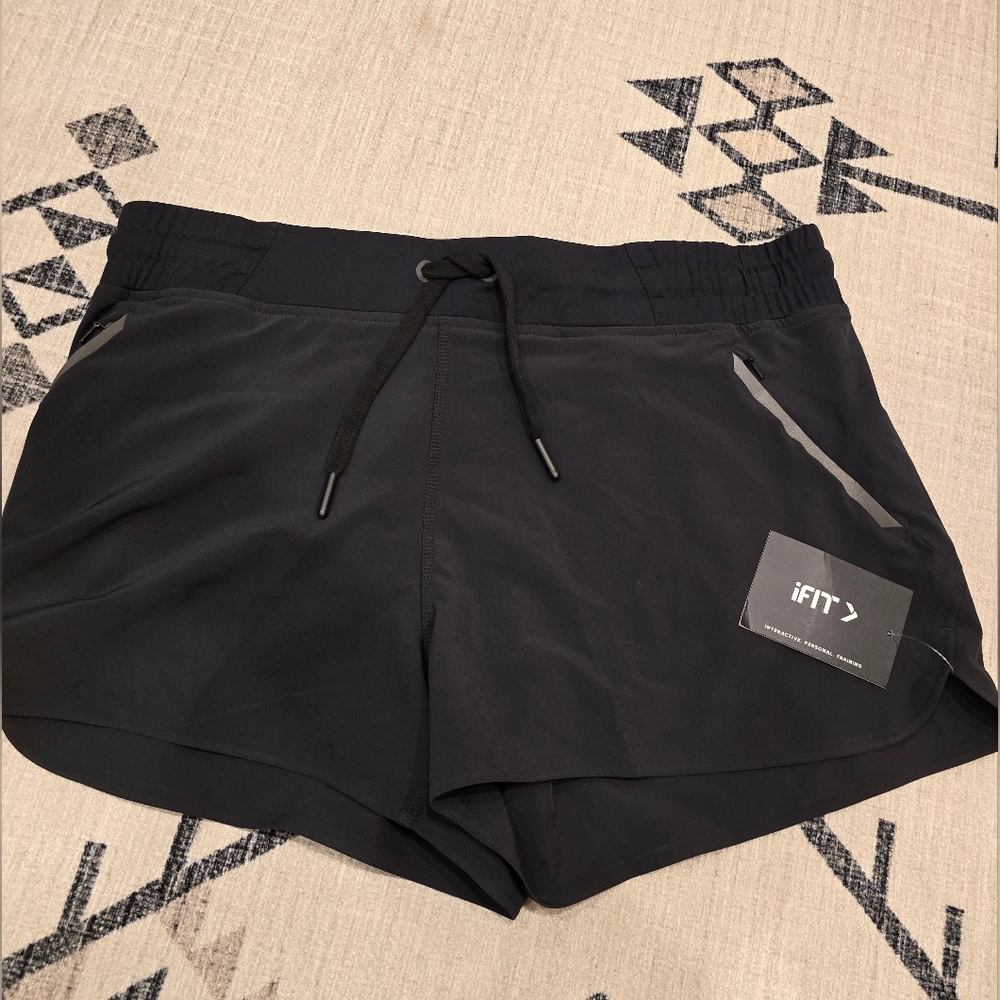 NWT iFit black women's shorts, size large, $50